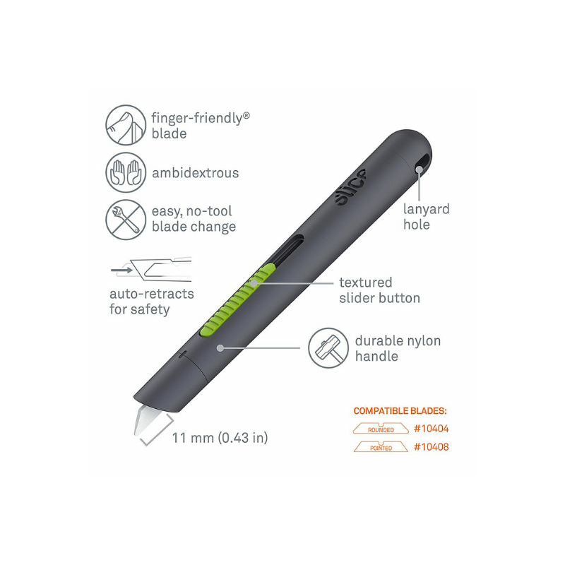 SLICE CORTADOR DE PLUMA AUTOMÁTICO RETRÁCTIL 10512 - 1 PIEZA