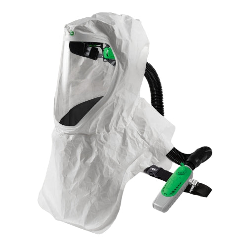 RESPIRADOR T200 CAPUCHA TYCHEM 2000 CON EQUIPO PAPR PX5 - 1 PIEZA