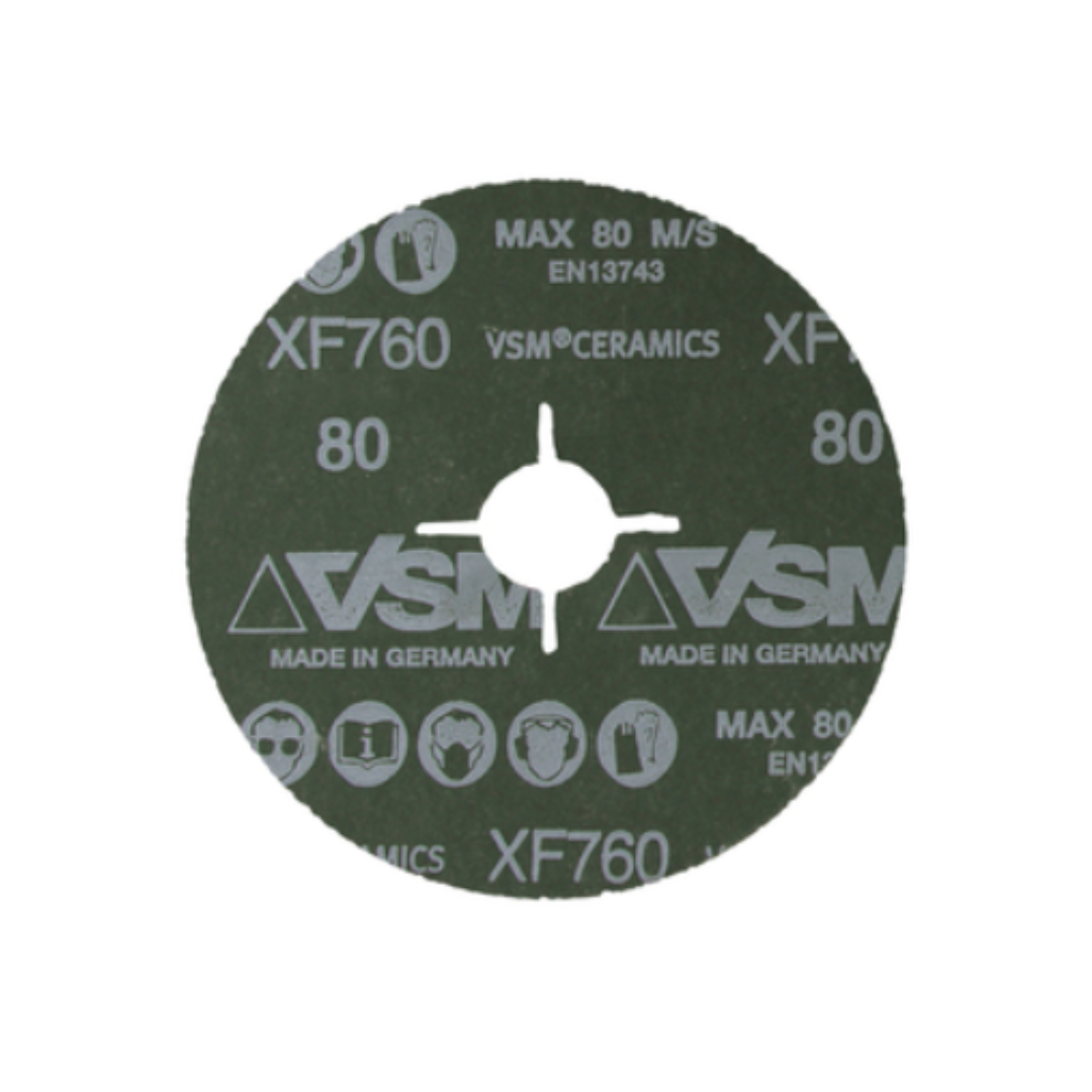 Fibre Disc XF760X 180 - VSM - 50 piezas