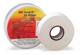 CINTA VYNIL BLANCA .019X20M - 35 - 3M