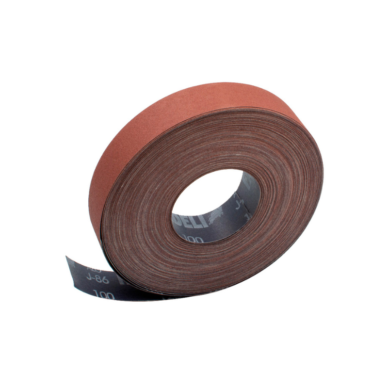 ROLLO DE LIJA ABRASIVA FANDELI GRANO 120 1 1/2" X 50 YD