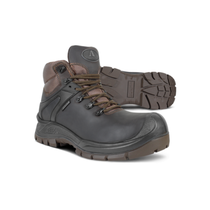 ZAPATO DE SEGURIDAD ENERGY 5035 CAFÉ CON CASCO COMPOSITE - 1 PAR