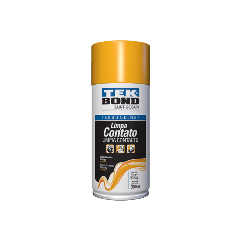 TEKSPRAY LIMPIA CONTACTO TEKBOND 300ML AEROSOL (DIELECTRICO) - 1 PIEZA