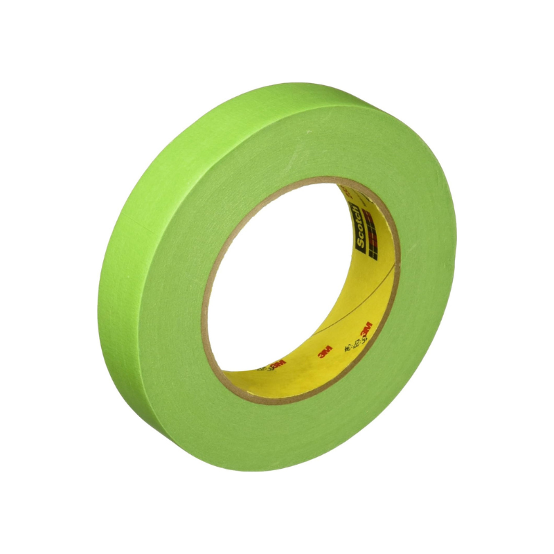 MASKING TAPE VERDE DE ALTO RENDIMIENTO 233+ 3M 24 MM X 55 M - 1 PIEZA