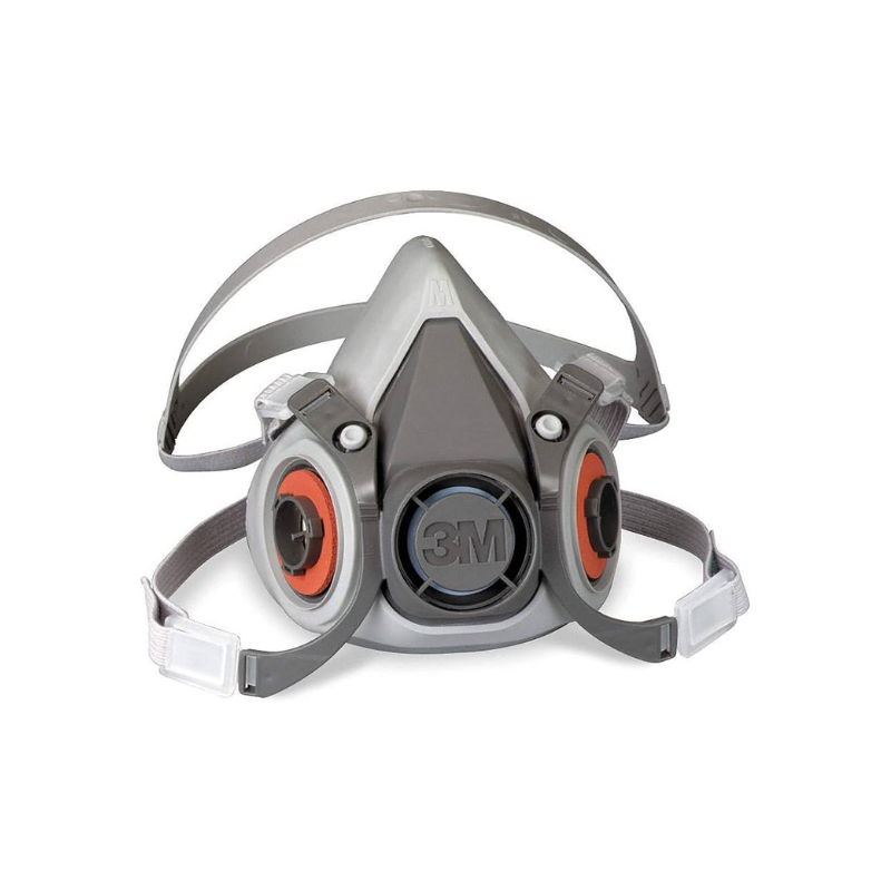 RESPIRADOR MEDIA CARA 3M 6300 - 1 PIEZA