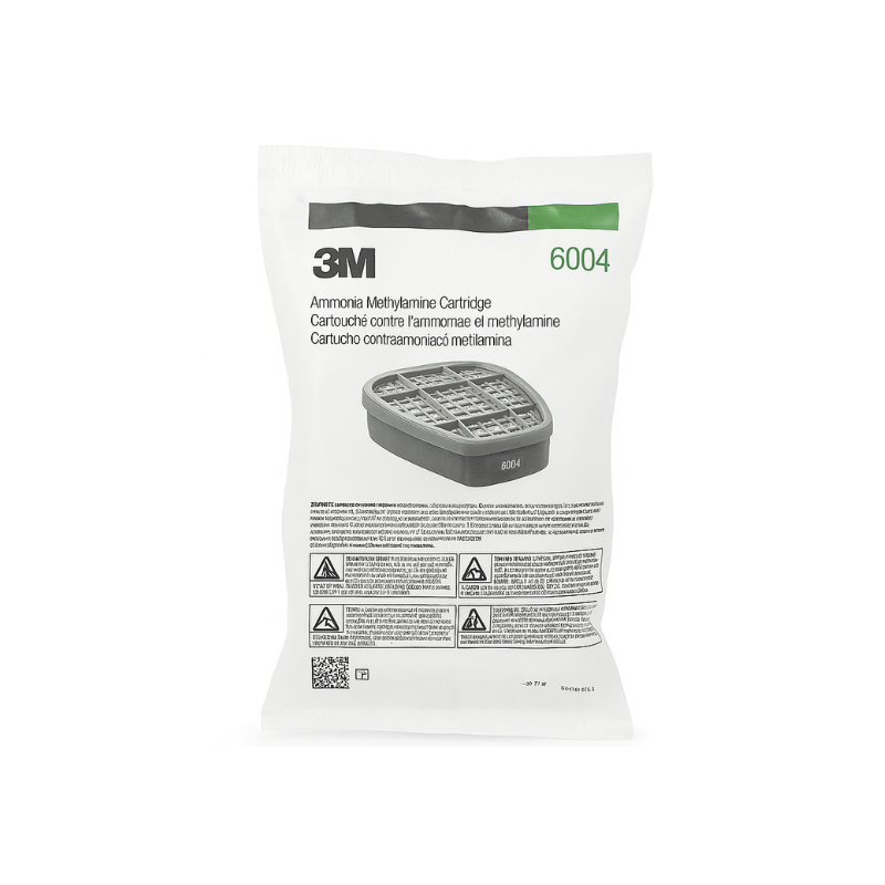 CARTUCHO 3M 6004 PARA AMONIACO Y METILAMINA - 1 PAR