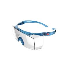 SOBRELENTES DE SEGURIDAD 3M SF3701AS SECUREFIT TRANSPARENTES CON REFLEJANTE - 1 PIEZA
