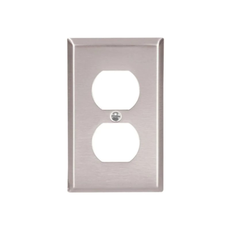 PLACA DUPLEX DE ACERO INOXIDABLE ARROW HART 93101‑BOX - 1 PIEZA
