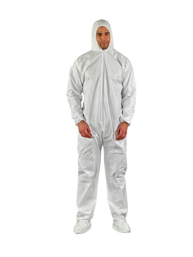 OVEROL "2XL" -67200 COVERALL, HOODED - EDGE - 25 PIEZAS