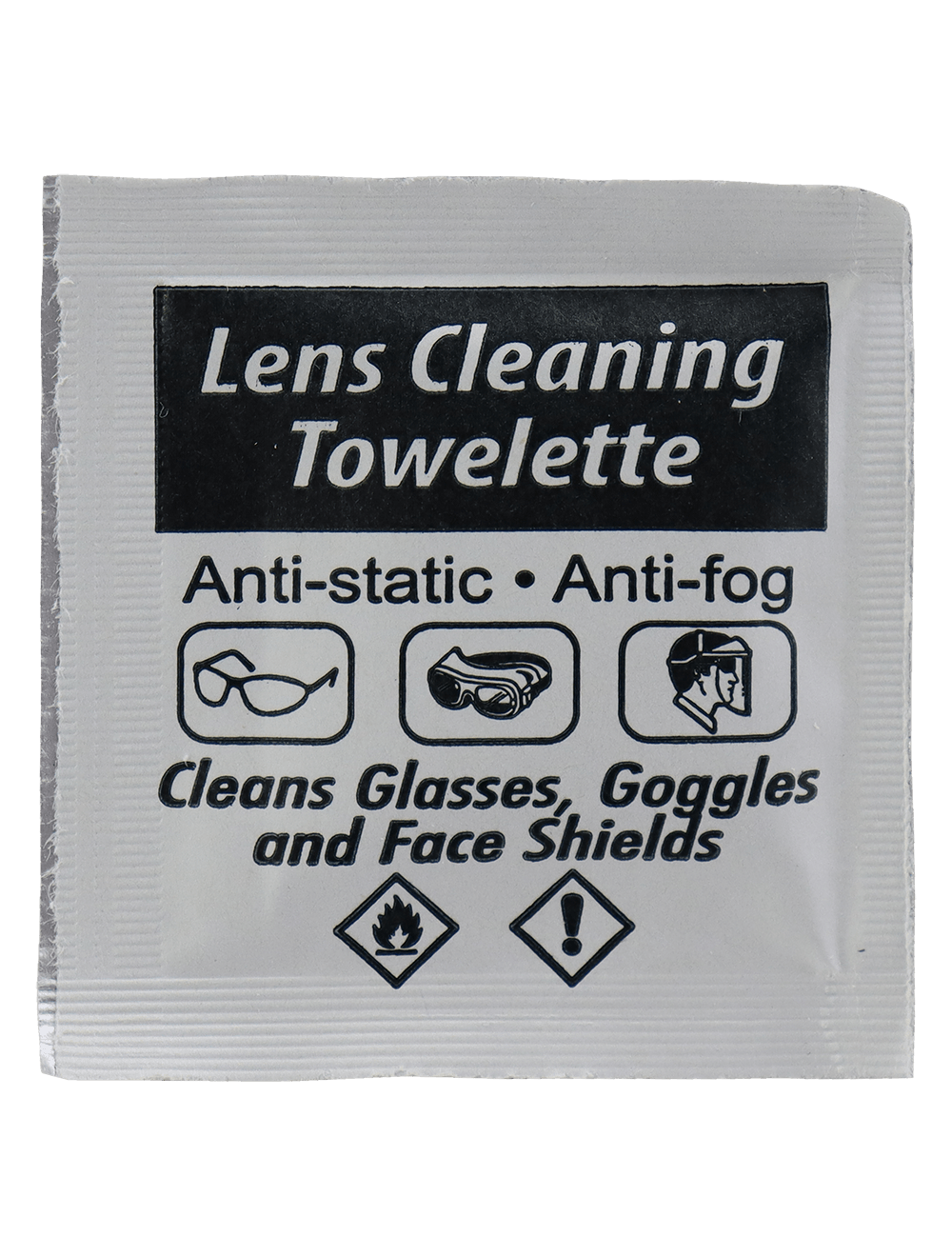 DISPENSADOR DE TOALLITAS HÚMEDAS PARA LIMPIEZA DE LENTES BULLHEAD SAFETY - 100 PIEZAS