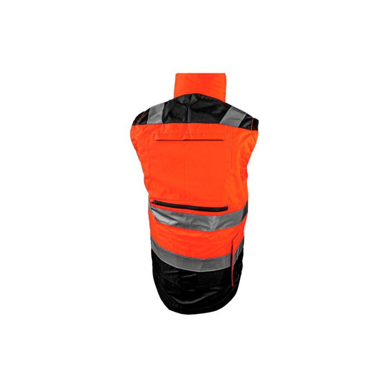 CHALECO IMPERMEABLE DE ALTA VISIBILIDAD CON REFLEJANTE NARANJA BERSERKER