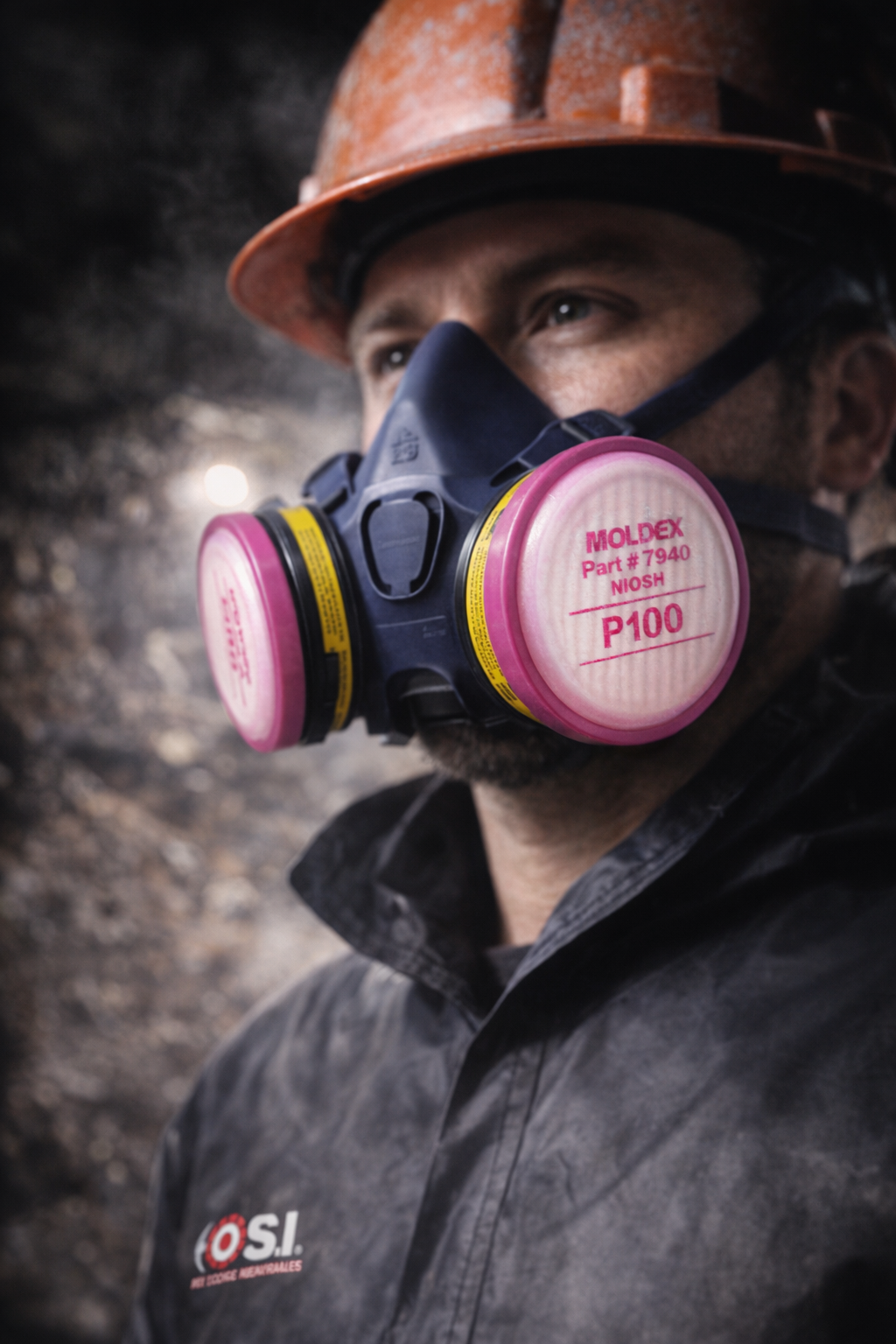 FILTRO P100 MOLDEX 7940 PARA SERIES 7000 Y 9000 - 2 PIEZAS