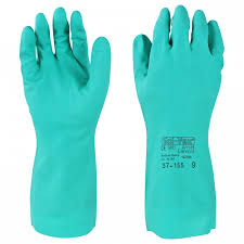 GUANTE NITRILO VERDE 8