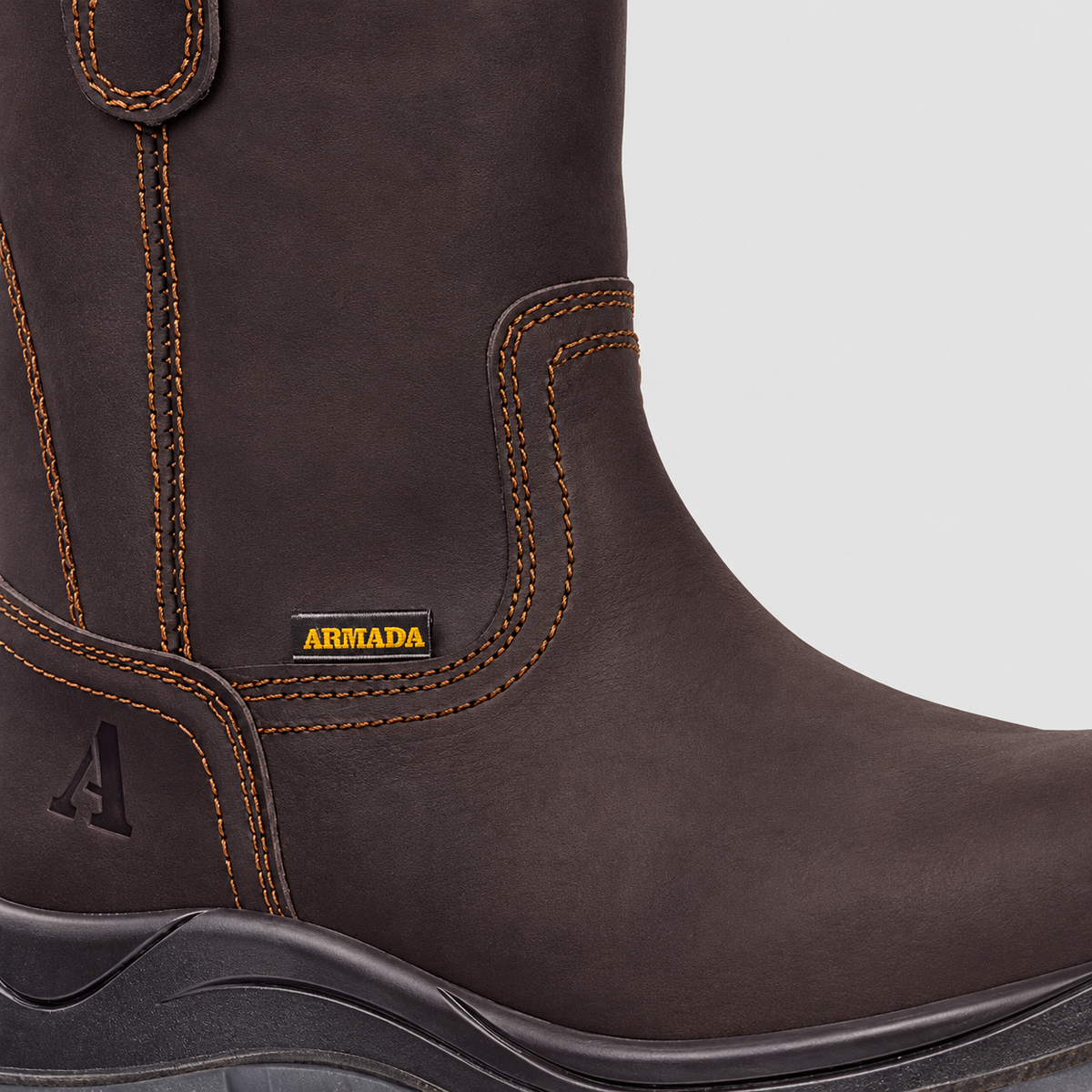 BOTA INDUSTRIAL DE SEGURIDAD 5027 CRAZY CAFÉ
