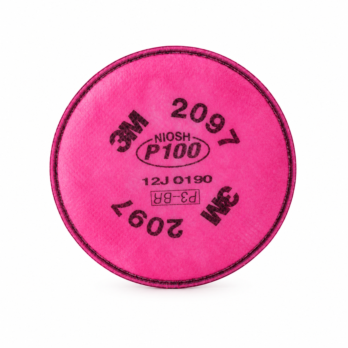 FILTRO 3M 2097 P100 PARA VAPORES ORGÁNICOS Y OZONO - 2 PIEZAS