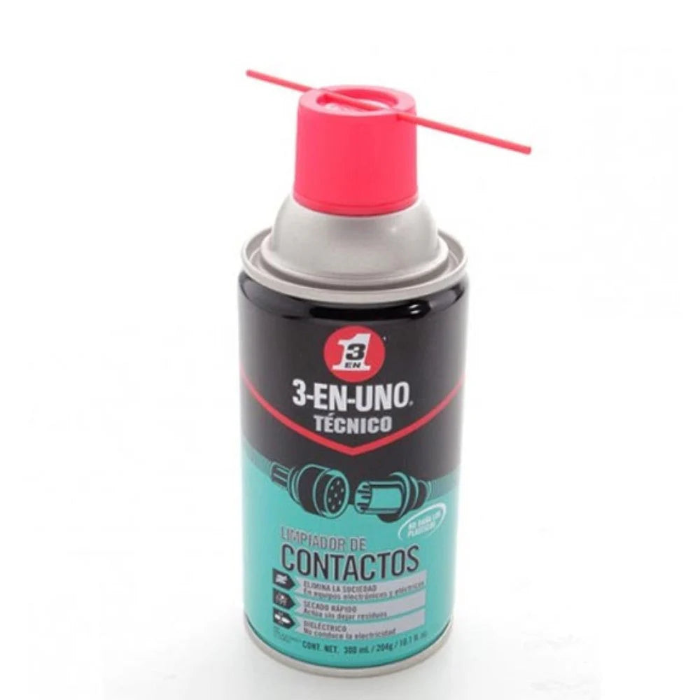 LIMPIADOR DE CONTACTOS 3 EN 1 PROFESIONAL 300 ML - 1 PIEZA