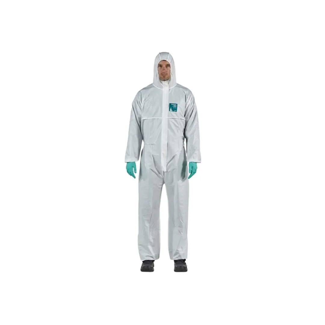 Coverall Alphatec 1800 - 681800 - Bound Hooded - Ansell - 10 piezas
