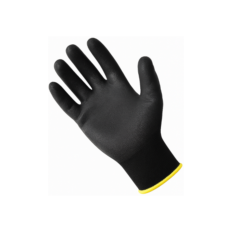 GUANTES DE POLIÉSTER CON RECUBRIMIENTO DE POLIURETANO PUG‑09 - 1 PAR