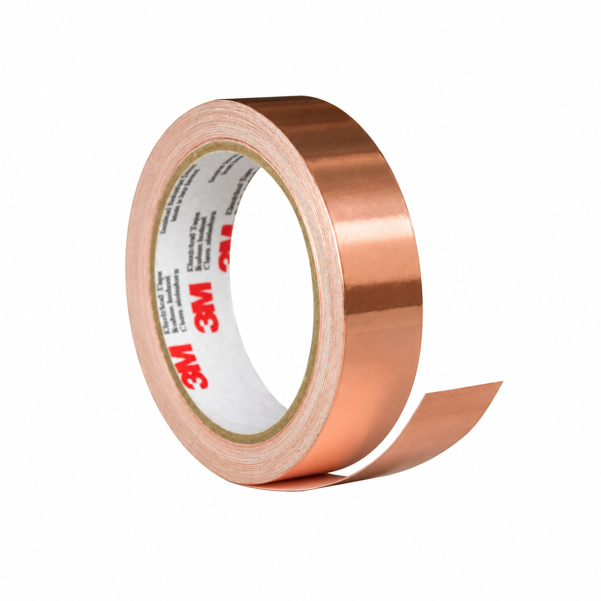 Cinta Conductiva de Cobre 3M 1181 6.35 mm x 16.5 m - 1 Pieza