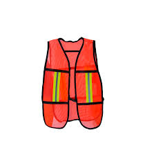 CHALECO FLUOR NARANJA C/REFLEJANTE