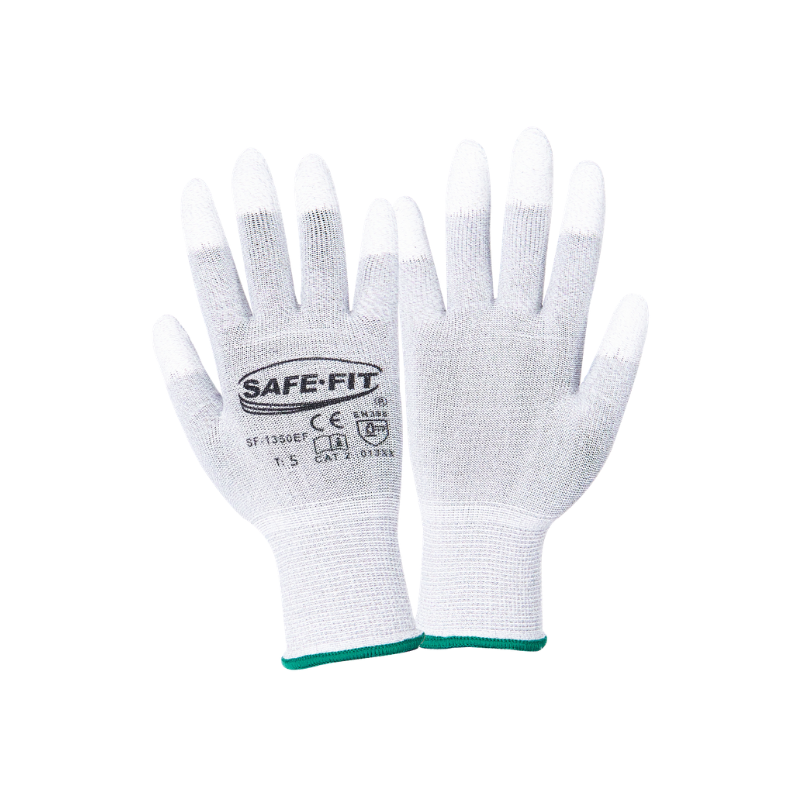 GUANTES ANTIESTÁTICOS SAFE‑FIT SF‑1350EF TALLA 9 - 12 PARES
