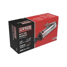 MOTO‑TOOL NEUMÁTICO RECTO URREA 1/4" 22,000 RPM - 1 PIEZA