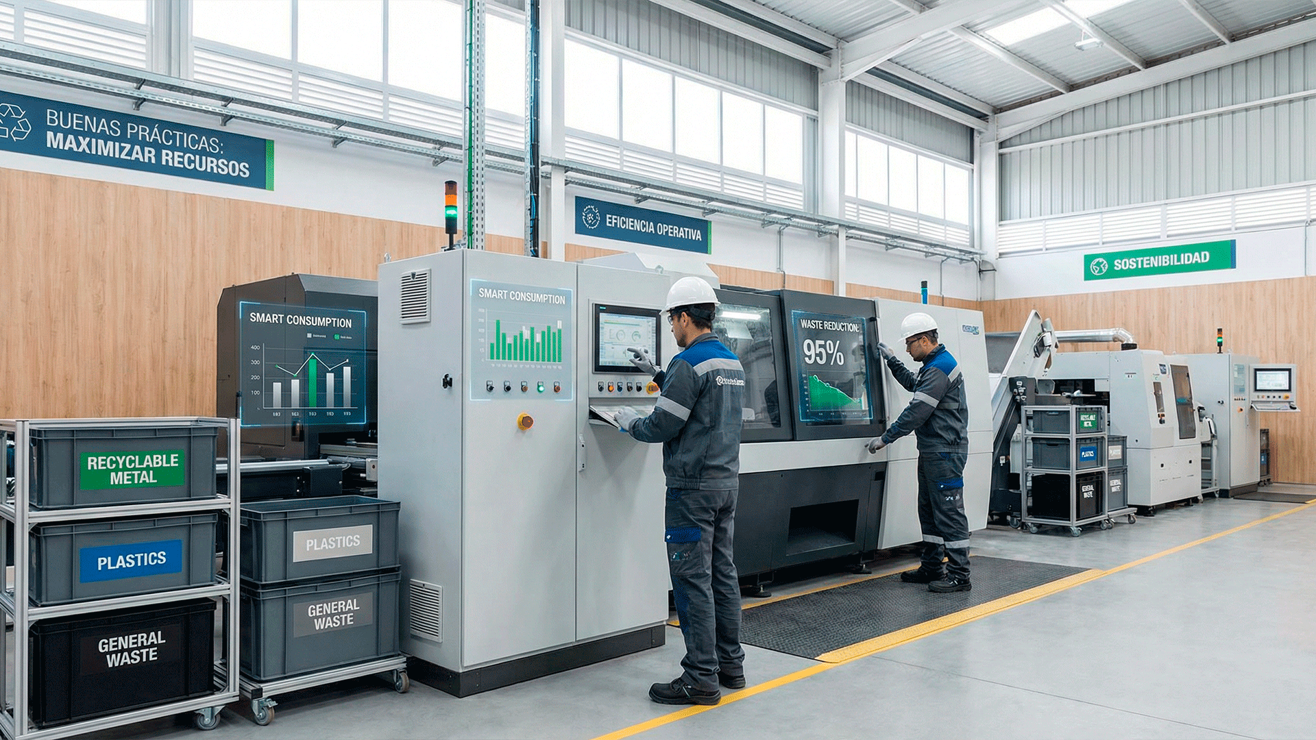 ¿Cómo reducir el desperdicio de insumos industriales sin afectar la operación?