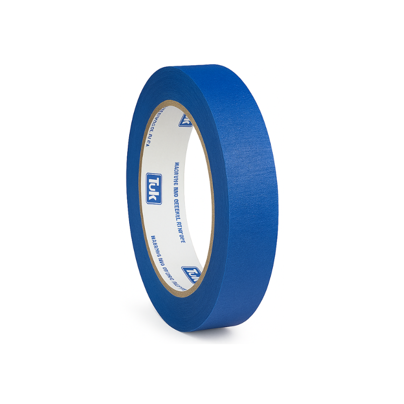 CINTA MASKING TUK 105 AZUL 12 MM X 50 M - 1 PIEZA