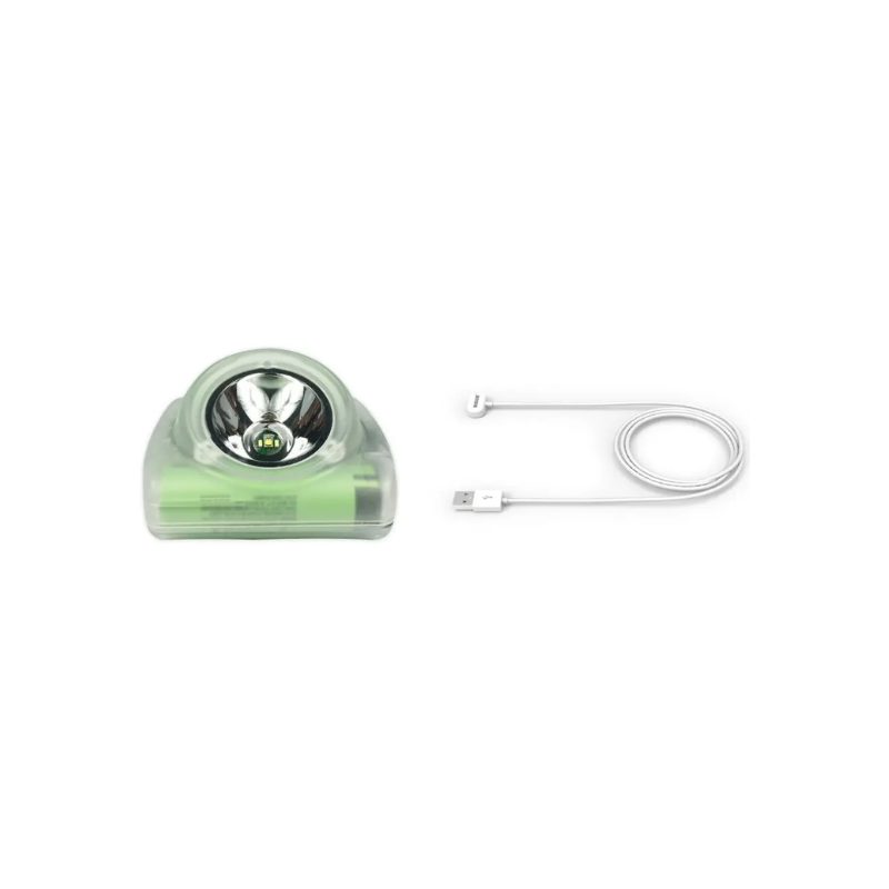 LÁMPARA MINERA WISDOM 3A RECARGABLE USB - 1 Pieza