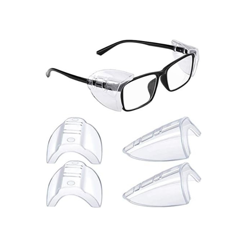 PROTECTORES LATERALES TRANSPARENTES CONDOR PARA LENTES - 1 PAR