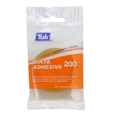 CINTA DIUREX 18MM X 33M MCA. TUK