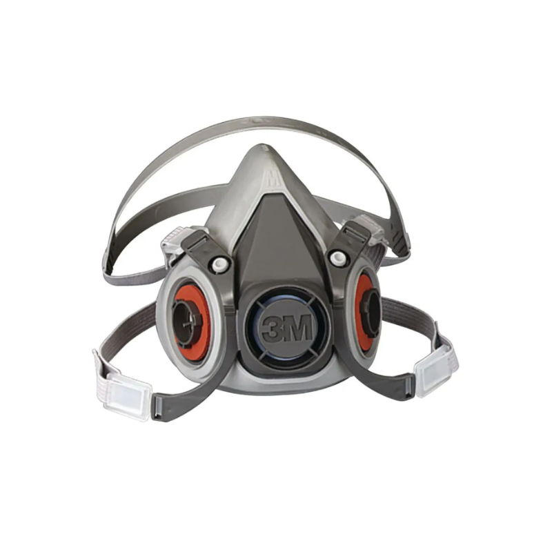 RESPIRADOR MEDIA CARA 3M 6200  TALLA "M" - 1 PIEZA