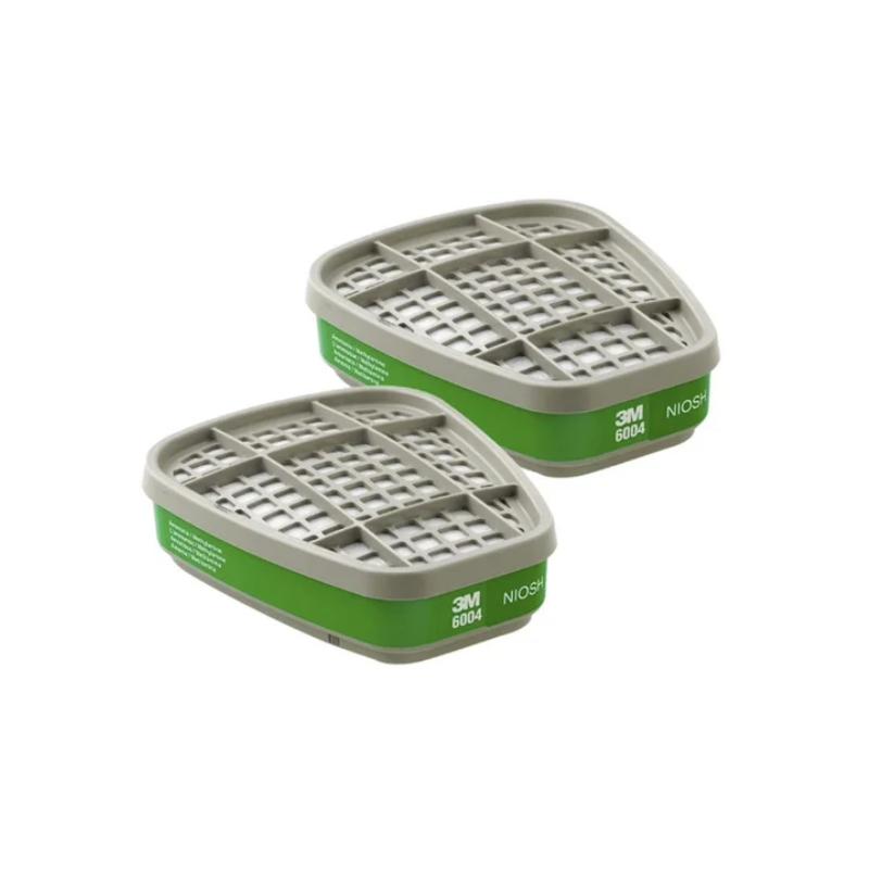 CARTUCHO 3M 6004 PARA AMONIACO Y METILAMINA - 1 PAR