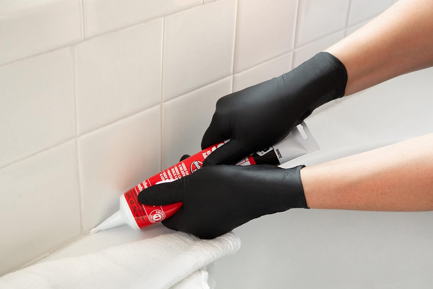 GUANTE DE NITRILO NEGRO ANSELL MICROFLEX 93-732I - 100 PIEZAS