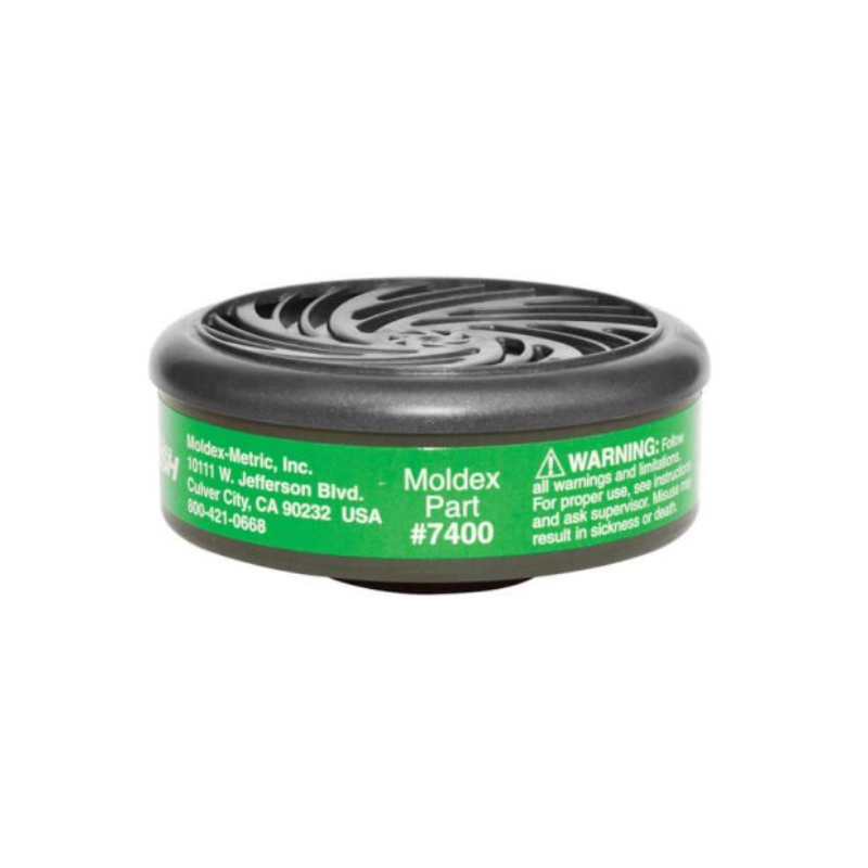 CARTUCHO MOLDEX 7400 AMONIACO/METILAMINA - 2 PIEZAS