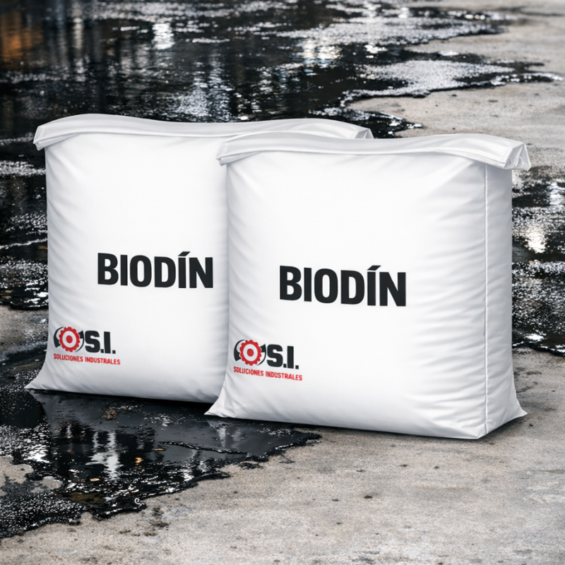 BIODIN ABSORBENTE EN POLVO - BOLSA 4 KG