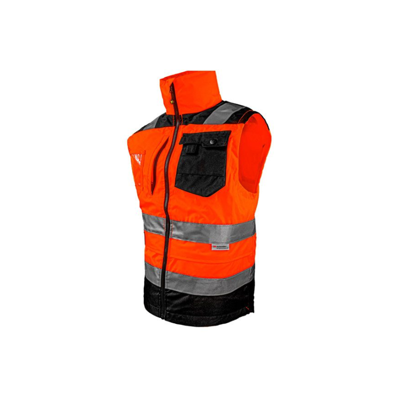 CHALECO IMPERMEABLE DE ALTA VISIBILIDAD CON REFLEJANTE NARANJA BERSERKER