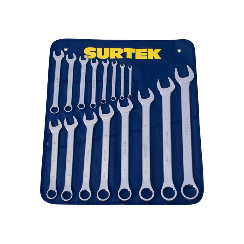 JUEGO LLAVES COMB SAT PG 16PZ - SURTEK