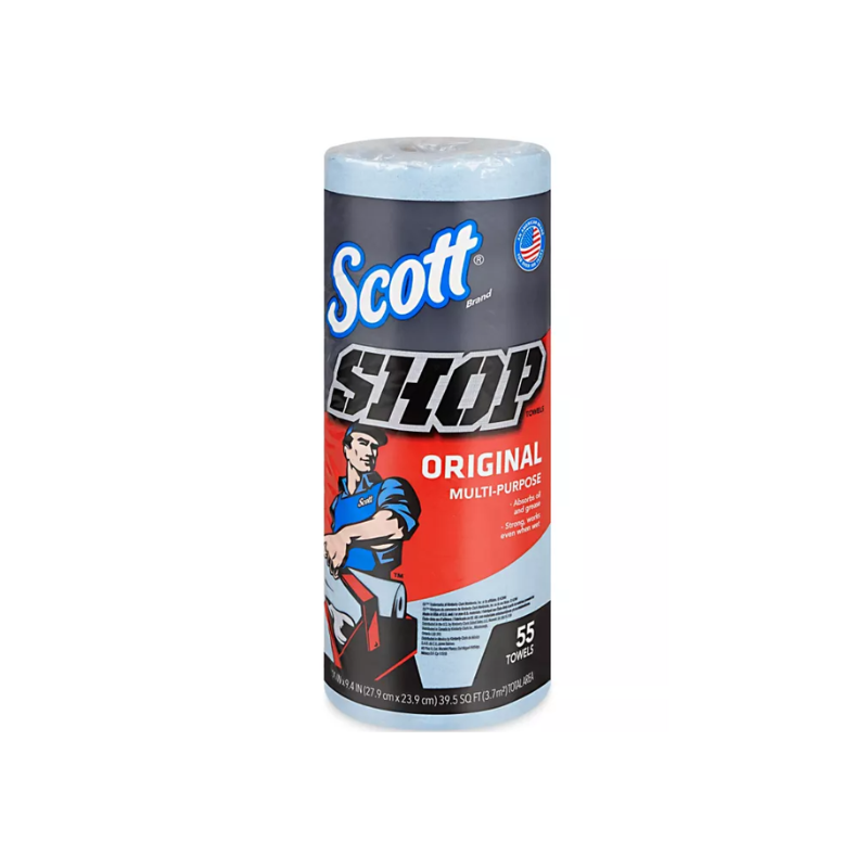 TOALLAS LIMPIADORAS SCOTT SHOP TOWELS - 3 PIEZAS CON 55 TOALLAS C/U