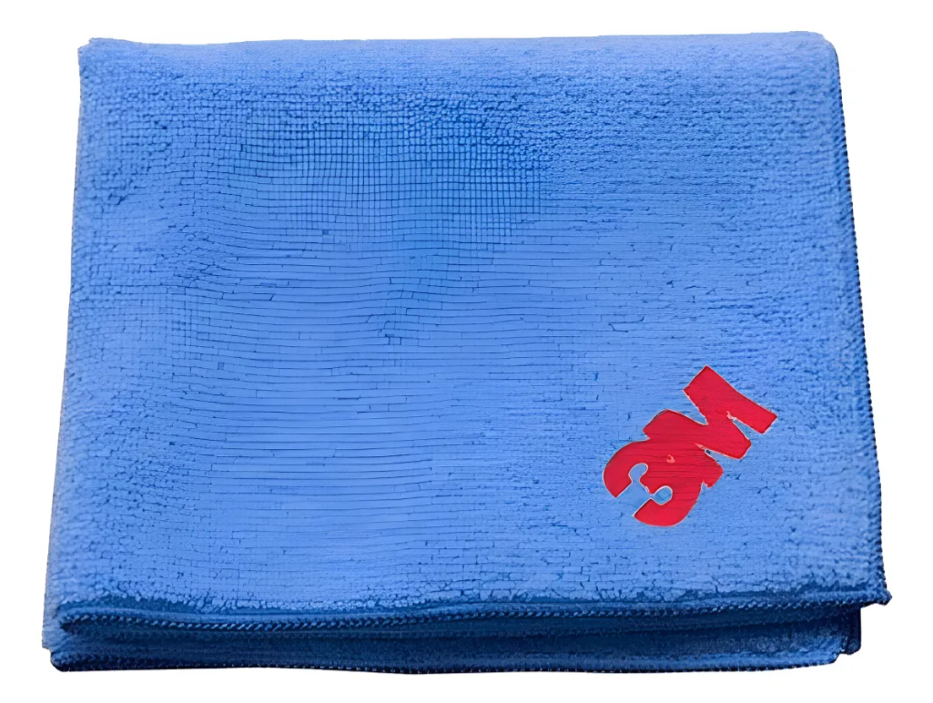 PAÑO MICROFIBRA DE FRANELA AZUL 3M 36X36 CM - 3M - 1 PIEZA
