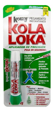 ADHESIVO INSTANTANEO USO GENERAL 02GR KOLALOKA