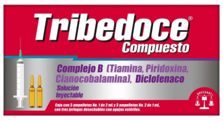 TRIBEDOCE, COMPLEJO B / DICLOFENACO