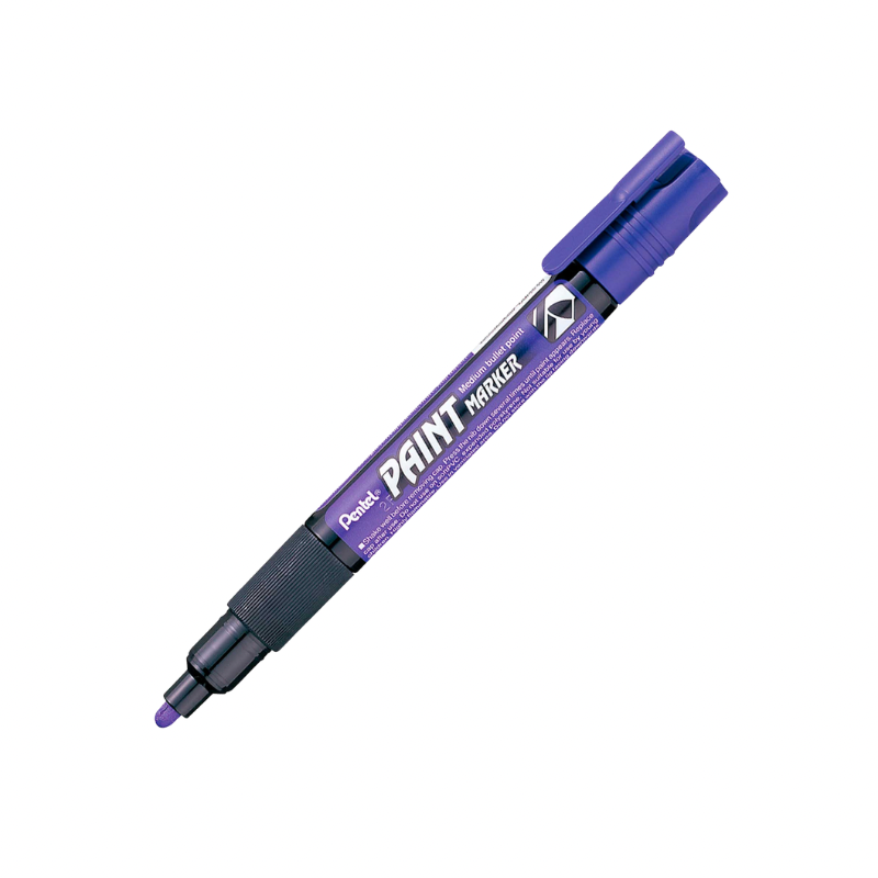 MARCADOR INDUSTRIAL PUNTA GRUESA VIOLETA - 1 PIEZA
