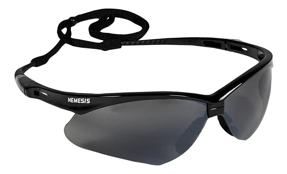 KLEENGUARD NEMESIS SMOKE MIRROR BLACK FRAME
