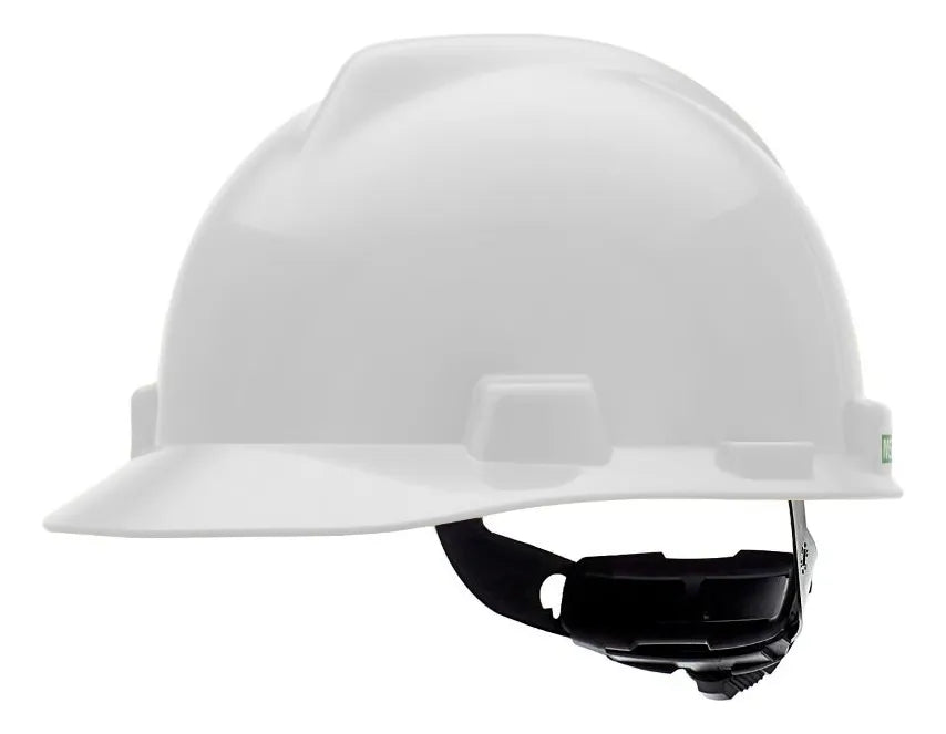 CASCO DE SEGURIDAD TIPO CACHUCHA BLANCO AJUSTE MATRACA MSA - 1 PIEZA