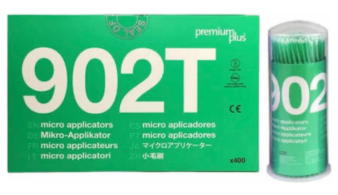 MICRO APLICADORES FINOS DESECHABLES PREMIER PLUS 902 T - 100 PIEZAS