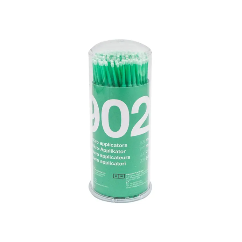 MICRO APLICADORES FINOS DESECHABLES PREMIER PLUS 902 T - 100 PIEZAS