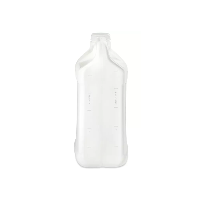 BOTE PLÁSTICO HDPE 2.5 GALONES 9.5 L CON TAPA TIPO F - 1 PIEZA