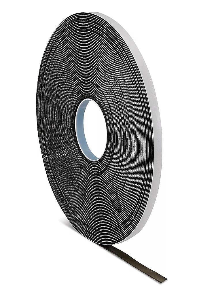 CINTA INDUSTRIAL DOBLE CARA 1/2 X 36 YARDAS NEGRA