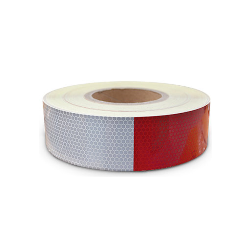 CINTA REFLEJANTE BICOLOR PARA TRAILER - 1 ROLLO